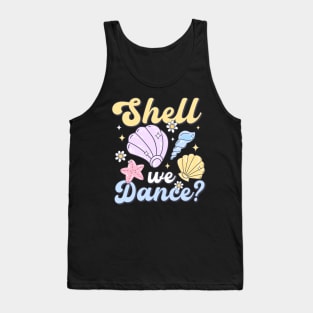 Summer Shell We Dance Tank Top